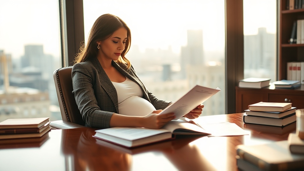 Comment une avocate enceinte peut-elle concilier vie pro