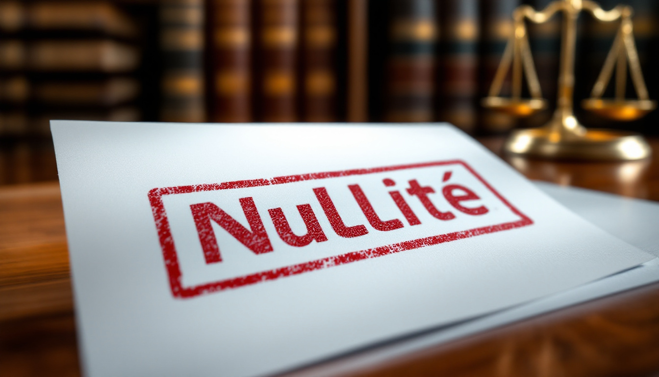 Nullité d'un acte : comment faire valoir vos droits en cas de vice